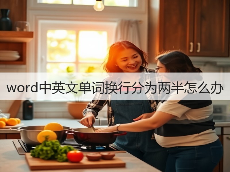 word中英文单词换行分为两半怎么办 - 诺云壹观办公网