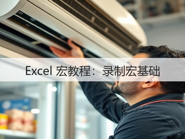 Excel 宏教程:录制宏基础(图1) Excel 宏教程:录制宏基础(图1)
