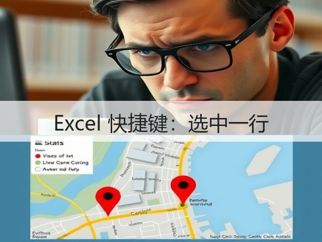 Excel 快捷键:选中一行(图1) Excel 快捷键:选中一行(图1)