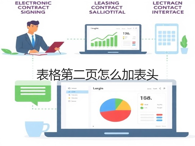 表格第二页怎么加表头(图1) 表格第二页怎么加表头(图1)