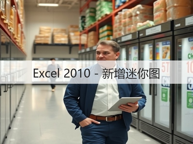 Excel 2010 - 新增迷你图 - 诺云壹观办公网