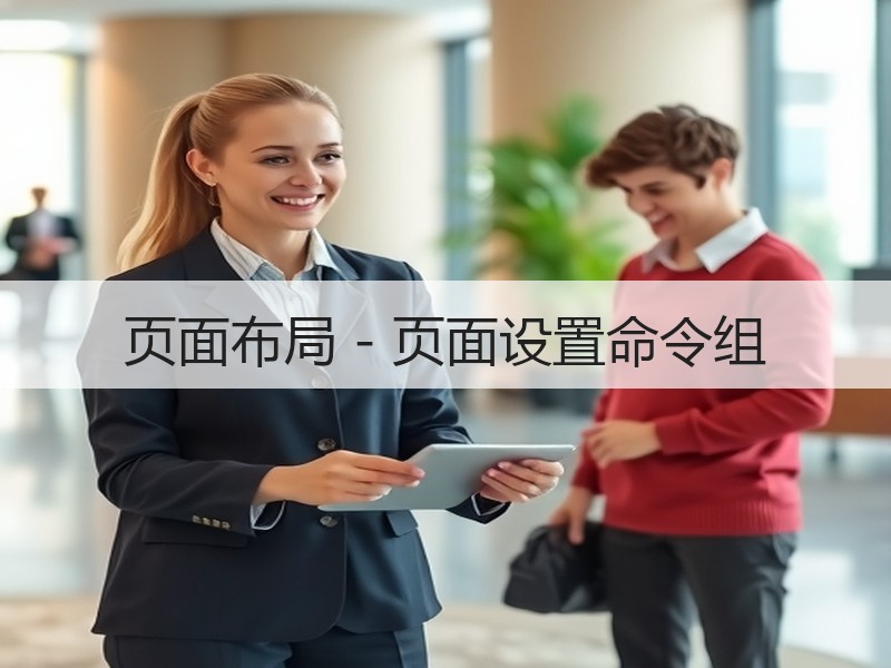 页面布局 - 页面设置命令组 - 诺云壹观办公网