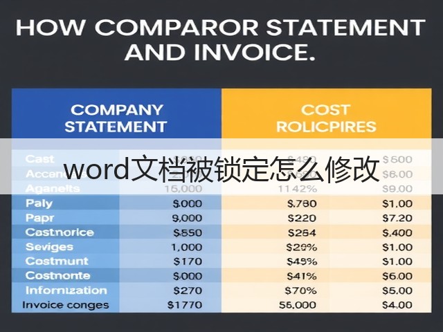 word文档被锁定怎么修改(图3) word文档被锁定怎么修改(图3)