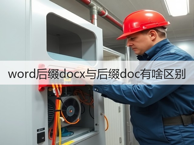 word后缀docx与后缀doc有啥区别(图1)