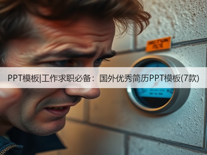 PPT模板|工作求职必备：国外优秀简历PPT模板(7款) - 诺云壹观办公网