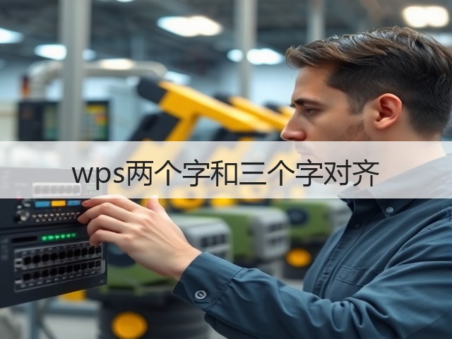 wps两个字和三个字对齐(图3) wps两个字和三个字对齐(图3)