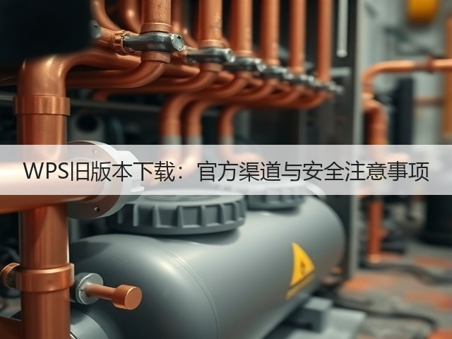 WPS旧版本下载:官方渠道与安全注意事项(图3) WPS旧版本下载:官方渠道与安全注意事项(图3)