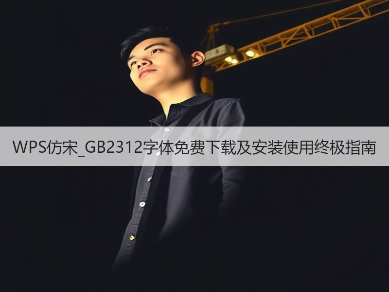 WPS仿宋_GB2312字体免费下载及安装使用终极指南 - 诺云壹观办公网