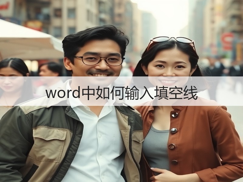 word中如何输入填空线 - 诺云壹观办公网