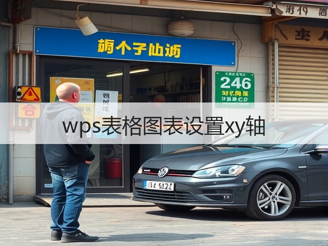 wps表格图表设置xy轴(图3)