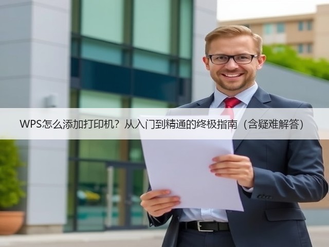 WPS怎么添加打印机？从入门到精通的终极指南（含疑难解答）(图3)