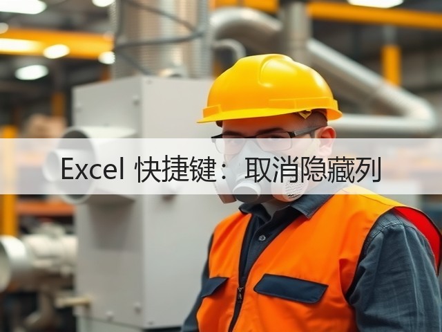 Excel 快捷键:取消隐藏列(图2) Excel 快捷键:取消隐藏列(图2)