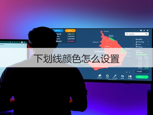 下划线颜色怎么设置(图3)