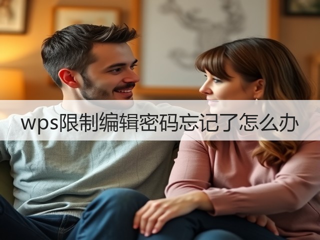 wps限制编辑密码忘记了怎么办(图1)