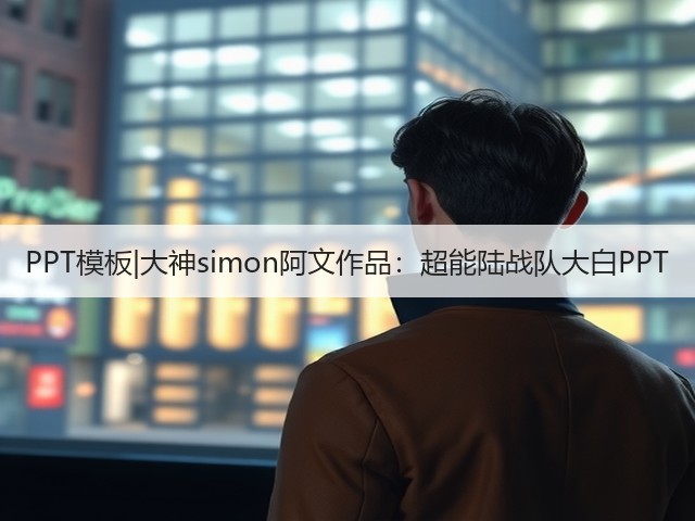 PPT模板|大神simon阿文作品:超能陆战队大白PPT(图1) PPT模板|大神simon阿文作品:超能陆战队大白PPT(图1)