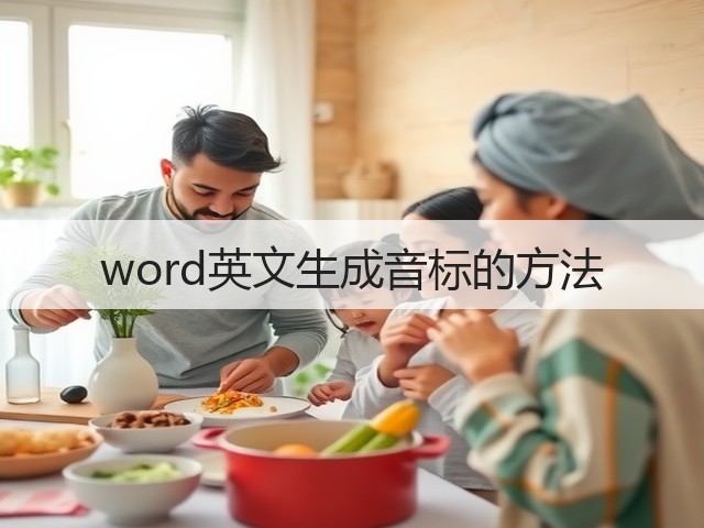 word英文生成音标的方法(图2)