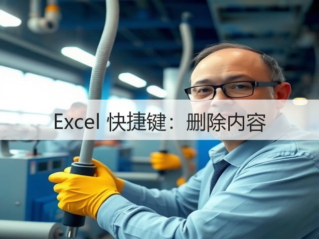 Excel 快捷键:删除内容(图1) Excel 快捷键:删除内容(图1)