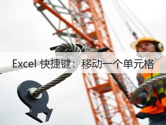 Excel 快捷键：移动一个单元格(图3)