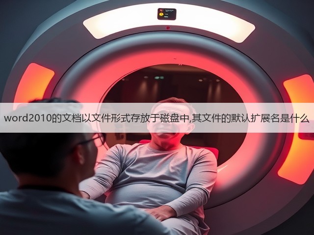 word2010的文档以文件形式存放于磁盘中,其文件的默认扩展名是什么(图2) word2010的文档以文件形式存放于磁盘中,其文件的默认扩展名是什么(图2)