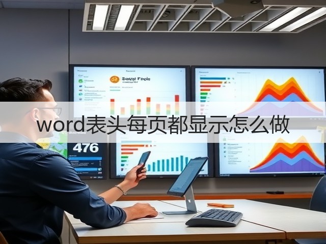 word表头每页都显示怎么做(图2) word表头每页都显示怎么做(图2)