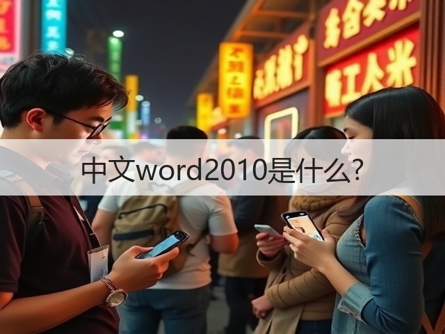 中文word2010是什么?(图3) 中文word2010是什么?(图3)