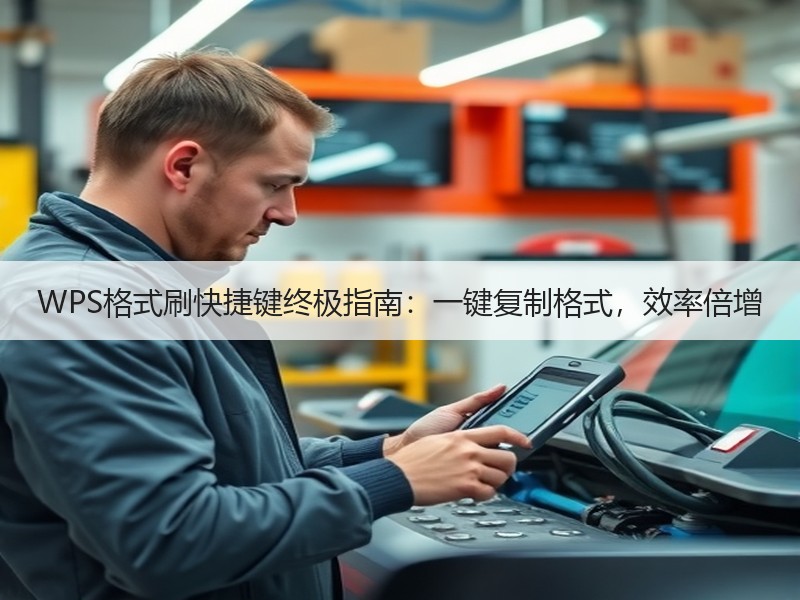 WPS格式刷快捷键终极指南：一键复制格式，效率倍增 - 诺云壹观办公网