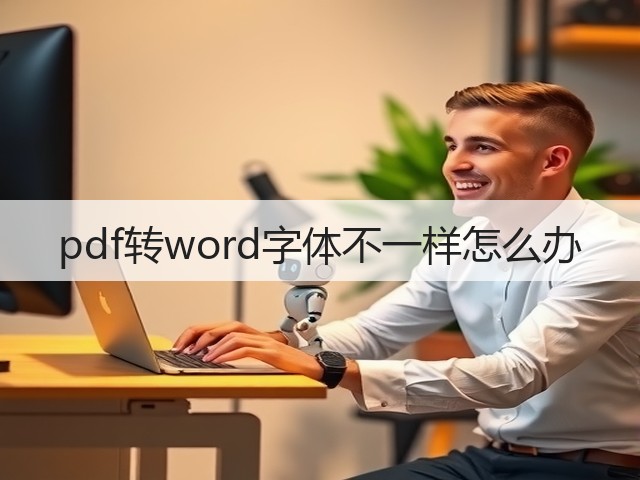 pdf转word字体不一样怎么办(图3) pdf转word字体不一样怎么办(图3)
