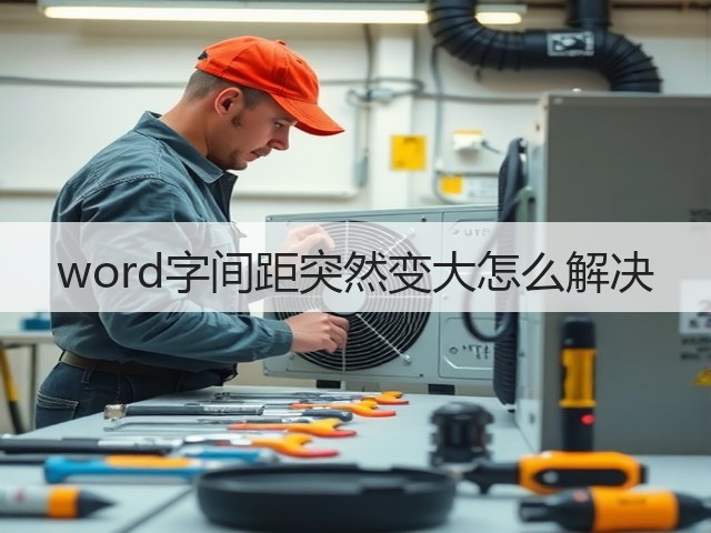 word字间距突然变大怎么解决(图1) word字间距突然变大怎么解决(图1)