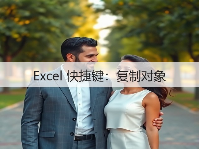 Excel 快捷键:复制对象(图3) Excel 快捷键:复制对象(图3)