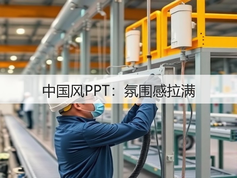 中国风PPT：氛围感拉满 - 诺云壹观办公网