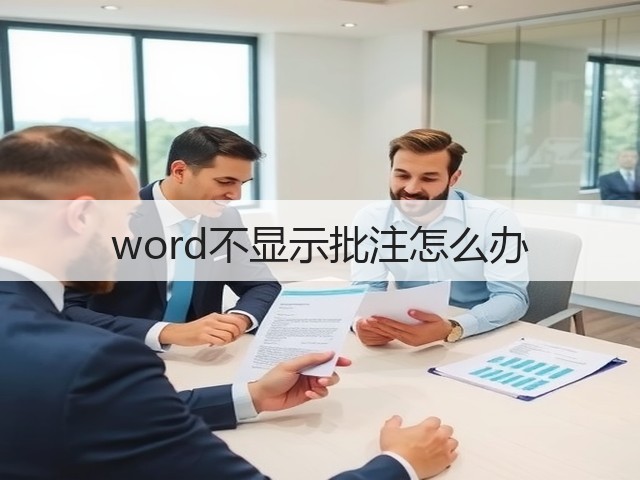 word不显示批注怎么办(图2) word不显示批注怎么办(图2)