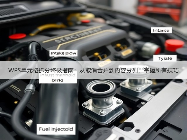 WPS单元格拆分终极指南:从取消合并到内容分列,掌握所有技巧(图2) WPS单元格拆分终极指南:从取消合并到内容分列,掌握所有技巧(图2)