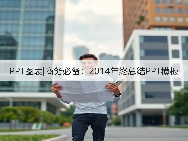 PPT图表|商务必备：2014年终总结PPT模板(图2)