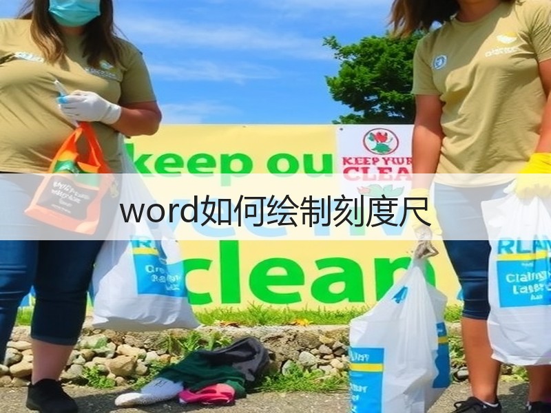 word如何绘制刻度尺 - 诺云壹观办公网