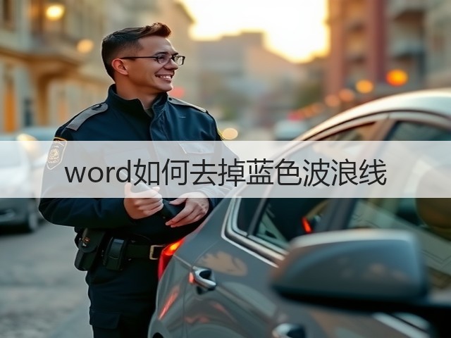 word如何去掉蓝色波浪线(图2)