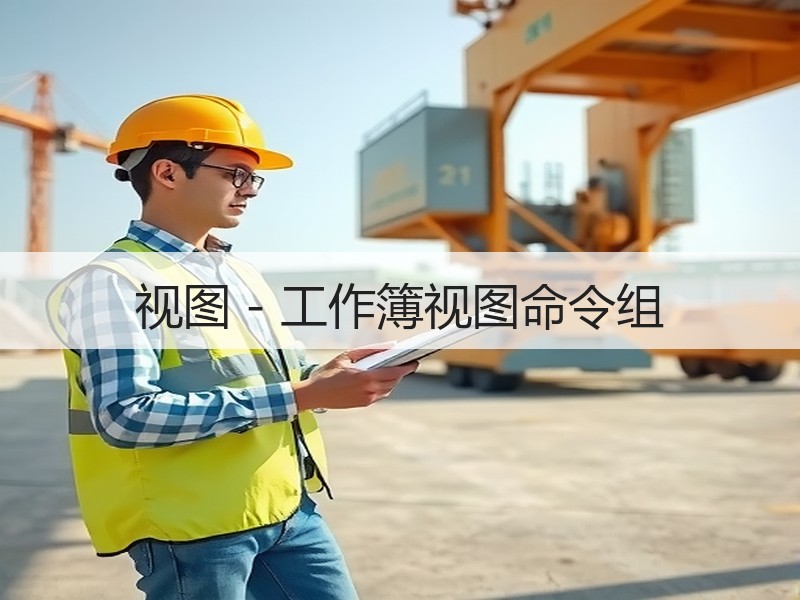 视图 - 工作簿视图命令组 - 诺云壹观办公网