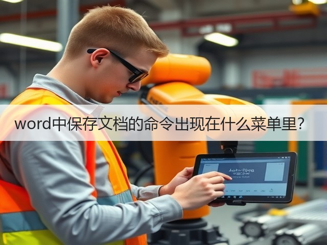 word中保存文档的命令出现在什么菜单里?(图2) word中保存文档的命令出现在什么菜单里?(图2)