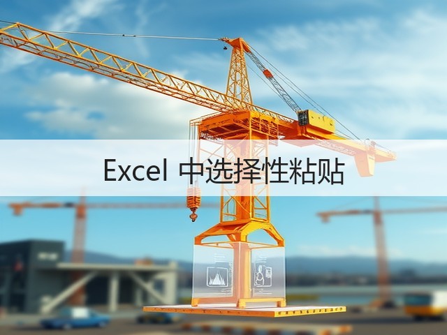 Excel 中选择性粘贴(图2) Excel 中选择性粘贴(图2)