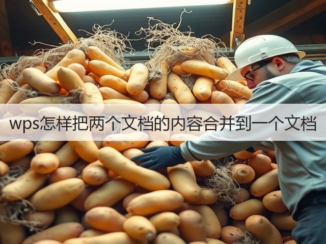 wps怎样把两个文档的内容合并到一个文档(图2)