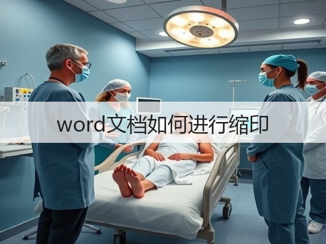 word文档如何进行缩印(图2)