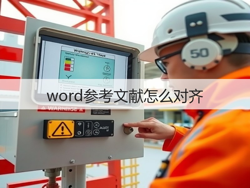 word参考文献怎么对齐 - 诺云壹观办公网