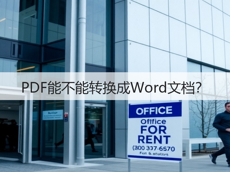 PDF能不能转换成Word文档？ - 诺云壹观办公网