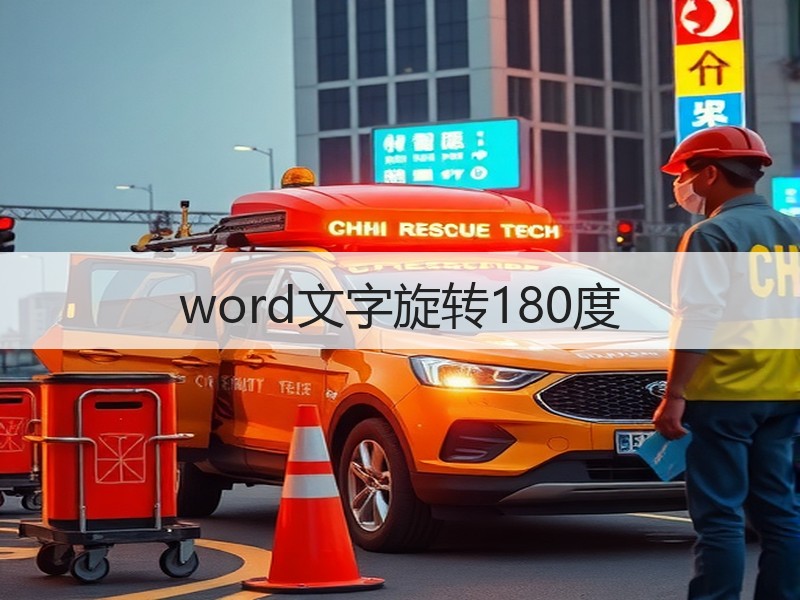word文字旋转180度 - 诺云壹观办公网