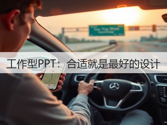 工作型PPT:合适就是最好的设计(图1) 工作型PPT:合适就是最好的设计(图1)