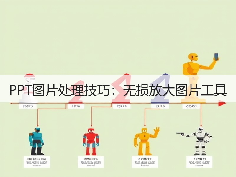 PPT图片处理技巧：无损放大图片工具 - 诺云壹观办公网