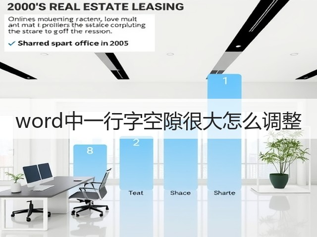 word中一行字空隙很大怎么调整(图3) word中一行字空隙很大怎么调整(图3)