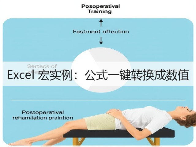 Excel 宏实例:公式一键转换成数值(图3) Excel 宏实例:公式一键转换成数值(图3)