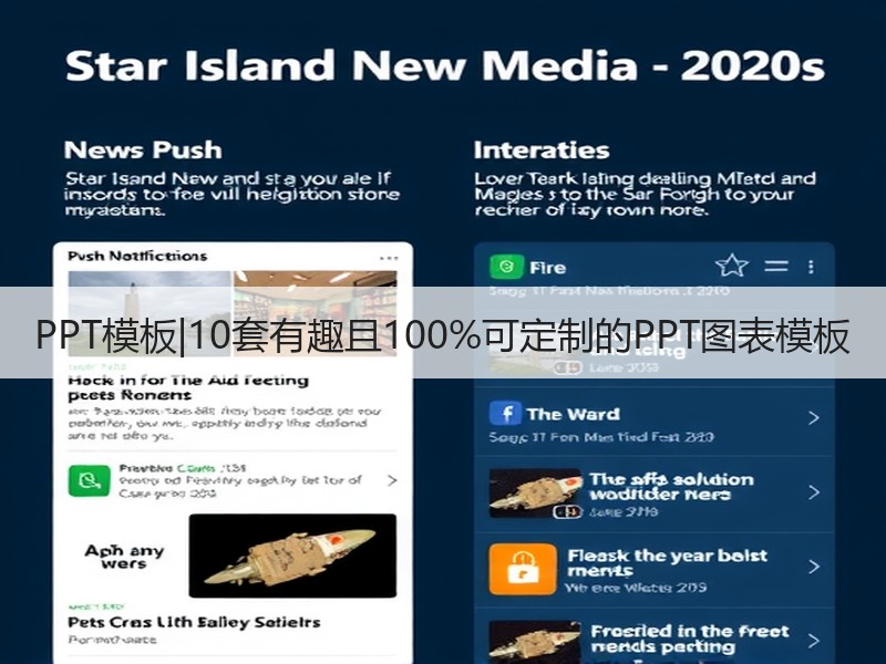PPT模板|10套有趣且100%可定制的PPT图表模板 - 诺云壹观办公网