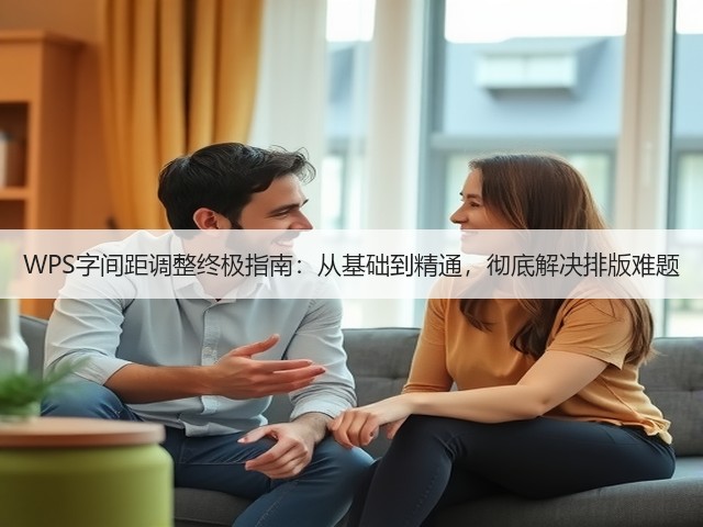 WPS字间距调整终极指南:从基础到精通,彻底解决排版难题(图2) WPS字间距调整终极指南:从基础到精通,彻底解决排版难题(图2)