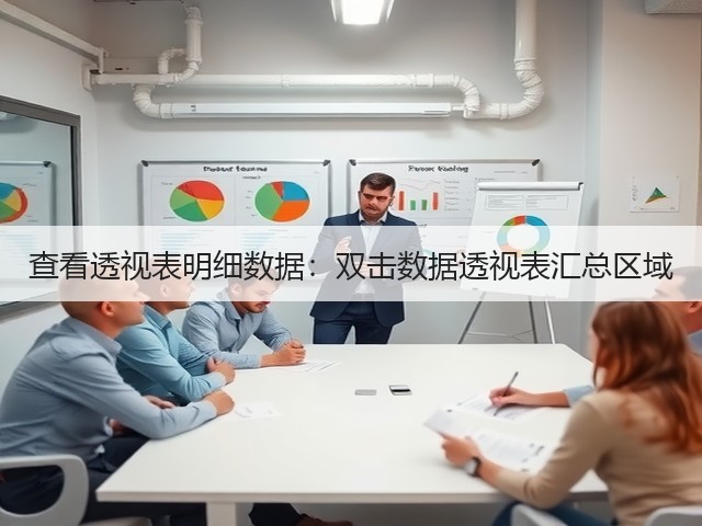 查看透视表明细数据:双击数据透视表汇总区域(图3) 查看透视表明细数据:双击数据透视表汇总区域(图3)